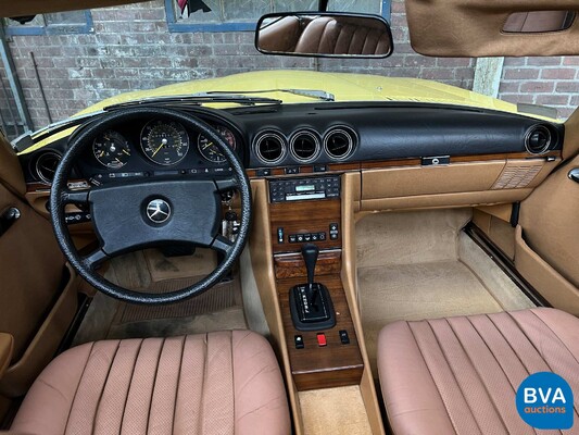 1982 Mercedes-Benz SL380 V8 Cabriolet 204HP.