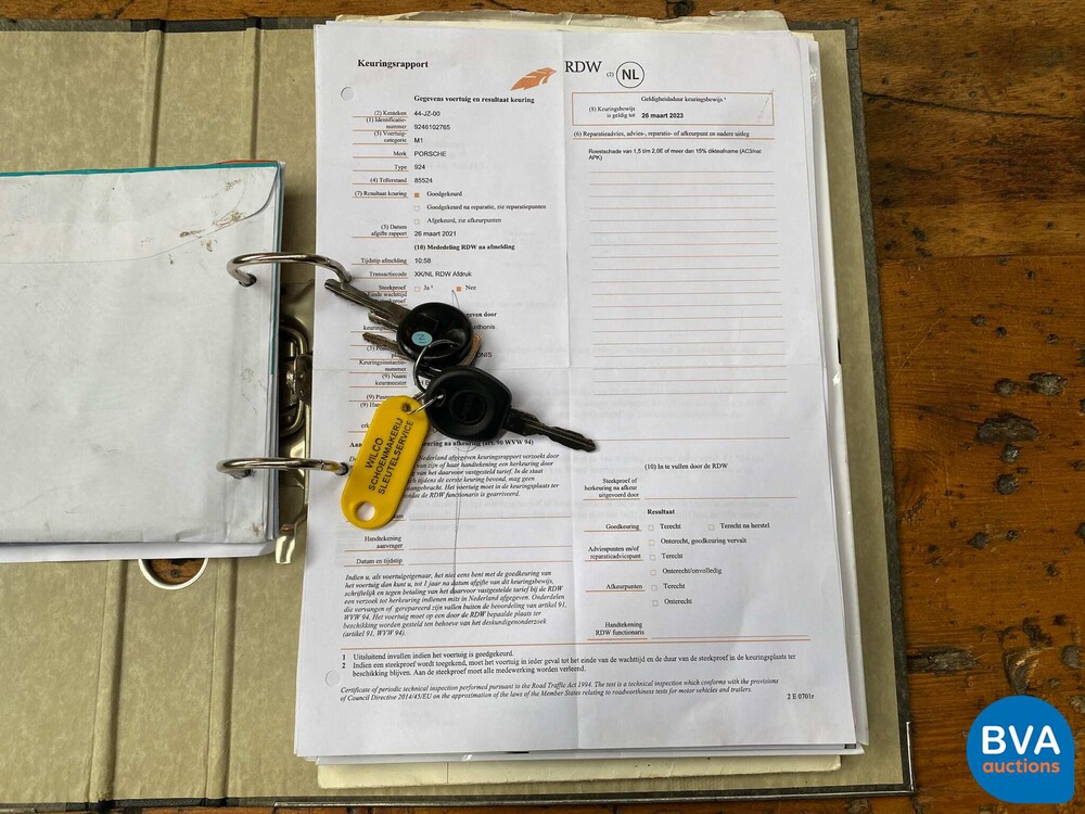 Porsche 924 Bieber Cabriolet 2.0 125hp 1976, 44-JZ-00.