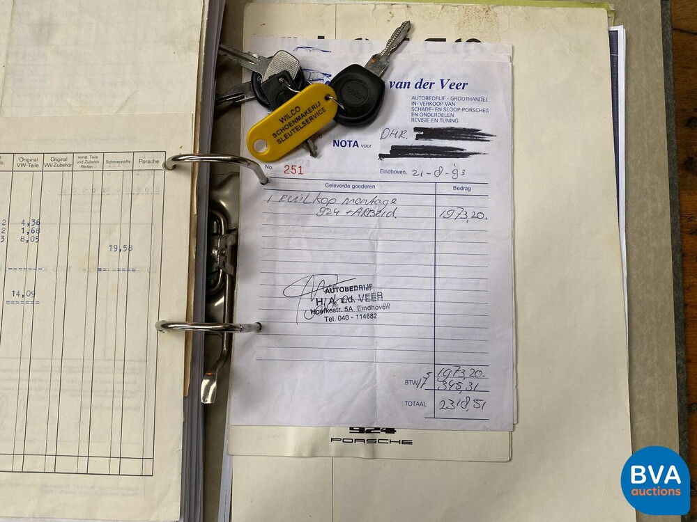 Porsche 924 Bieber Cabriolet 2.0 125hp 1976, 44-JZ-00.