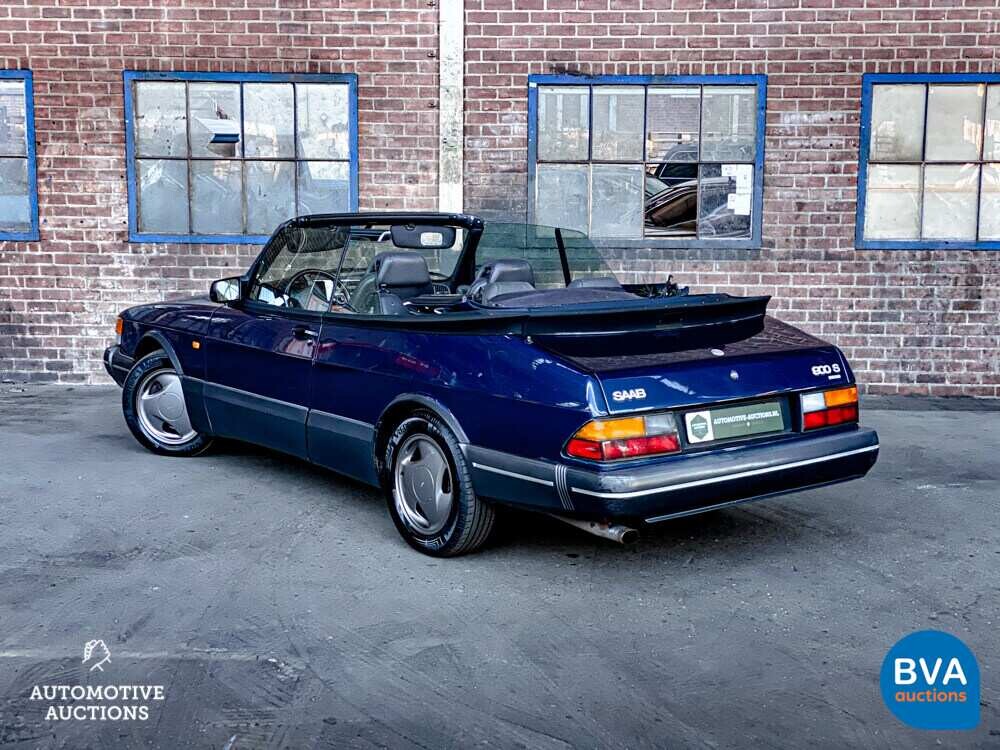 Saab 900 2.0 SE turbo 141hp Cabriolet 1994, HZ-SV-22.