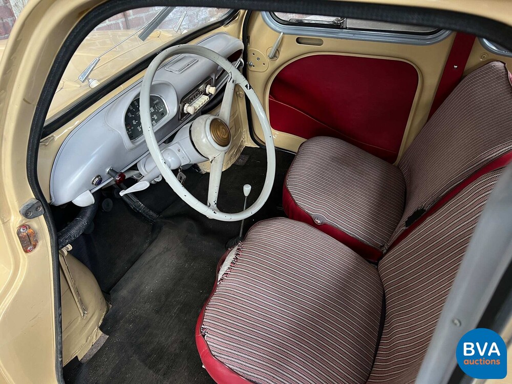 Renault 4 CV R 1062 Sport 22hp 1961.