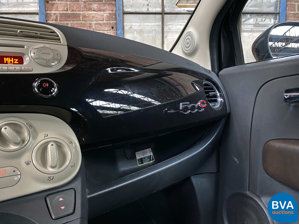 Fiat 500c 1.2 Lounge Cabrio 2010 -Org. NL-, 36-NKG-2.