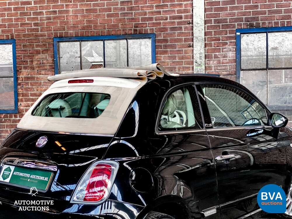 Fiat 500c 1.2 Lounge Cabrio 2010 -Org. NL-, 36-NKG-2.