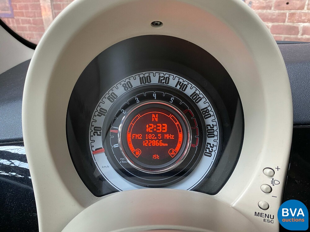 Fiat 500c 1.2 Lounge Cabrio 2010 -Org. NL-, 36-NKG-2.