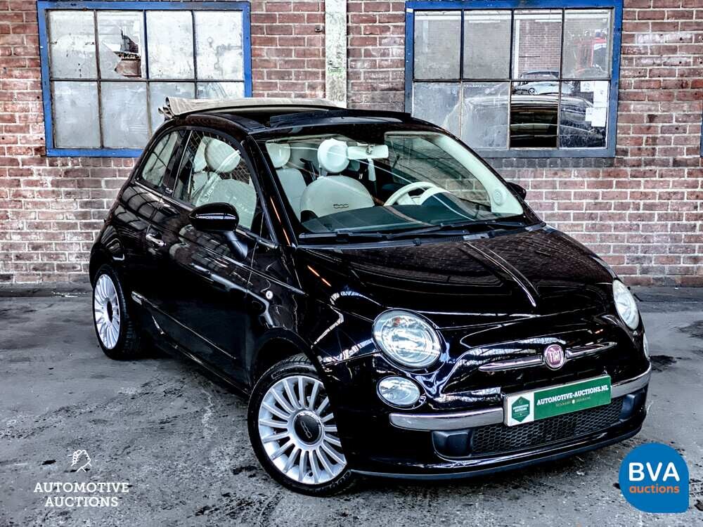 Fiat 500c 1.2 Lounge Cabrio 2010 -Org. NL-, 36-NKG-2.