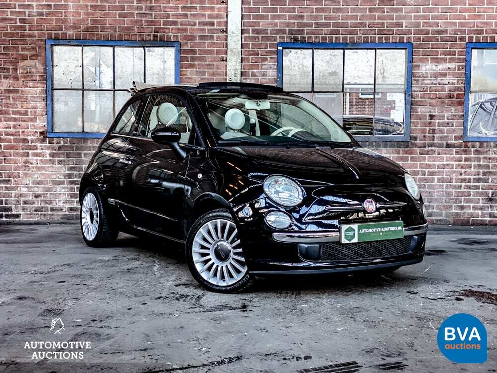 Fiat 500c 1.2 Lounge Cabrio 2010 -Org. NL-, 36-NKG-2.