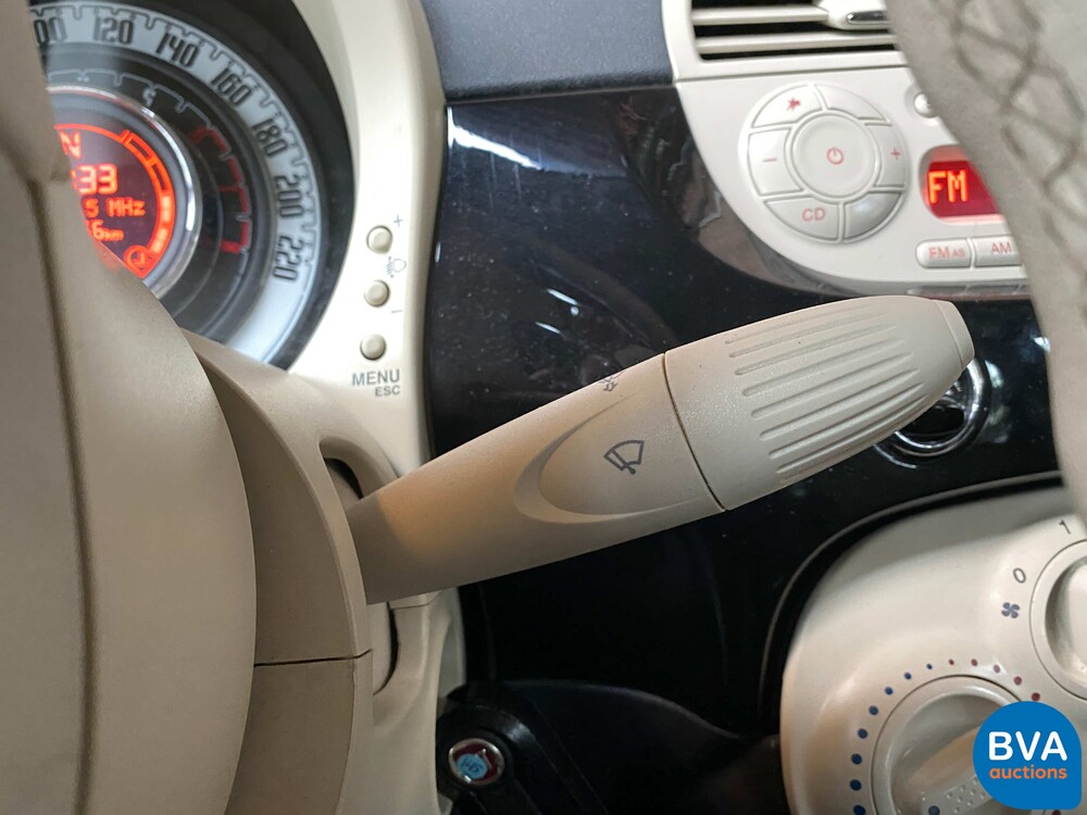 Fiat 500c 1.2 Lounge Cabrio 2010 -Org. NL-, 36-NKG-2.