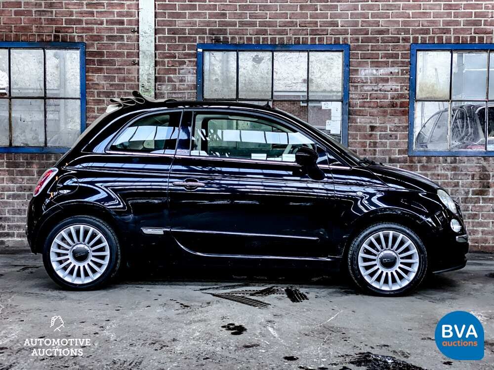 Fiat 500c 1.2 Lounge Cabrio 2010 -Org. NL-, 36-NKG-2.