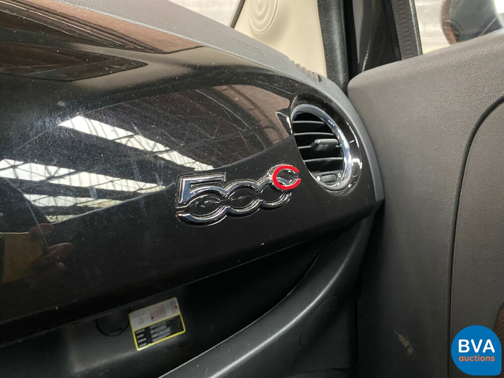 Fiat 500c 1.2 Lounge Cabrio 2010 -Org. NL-, 36-NKG-2.