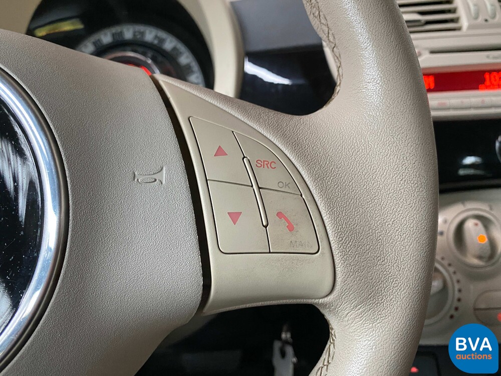 Fiat 500c 1.2 Lounge Cabrio 2010 -Org. NL-, 36-NKG-2.