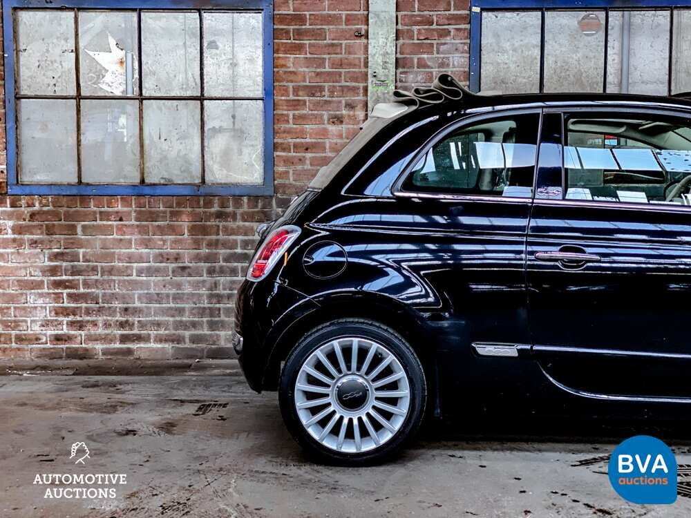 Fiat 500c 1.2 Lounge Cabrio 2010 -Org. NL-, 36-NKG-2.