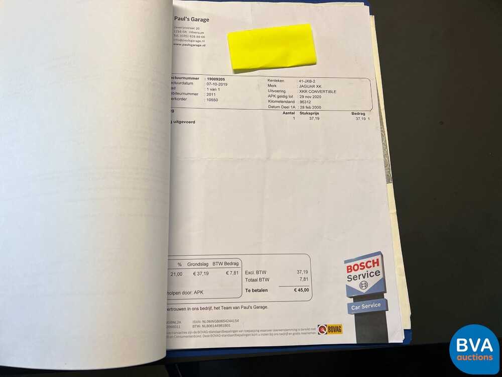 Jaguar XKR 4.0 V8 Convertible 294hp 2000, 41-JX-B2.