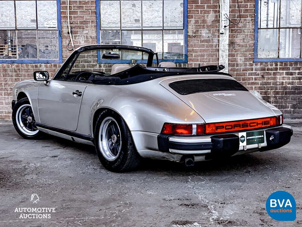 Porsche 911 SC 3.0 Convertible 204hp 1983.