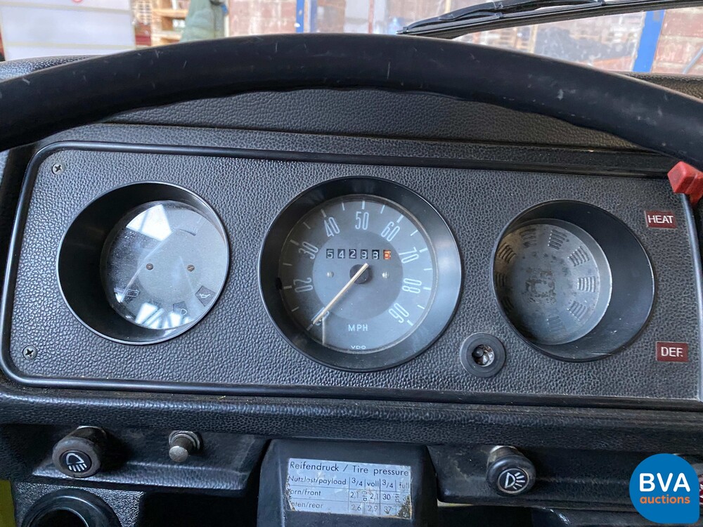 Volkswagen T2B Westfalia Camper 1974.