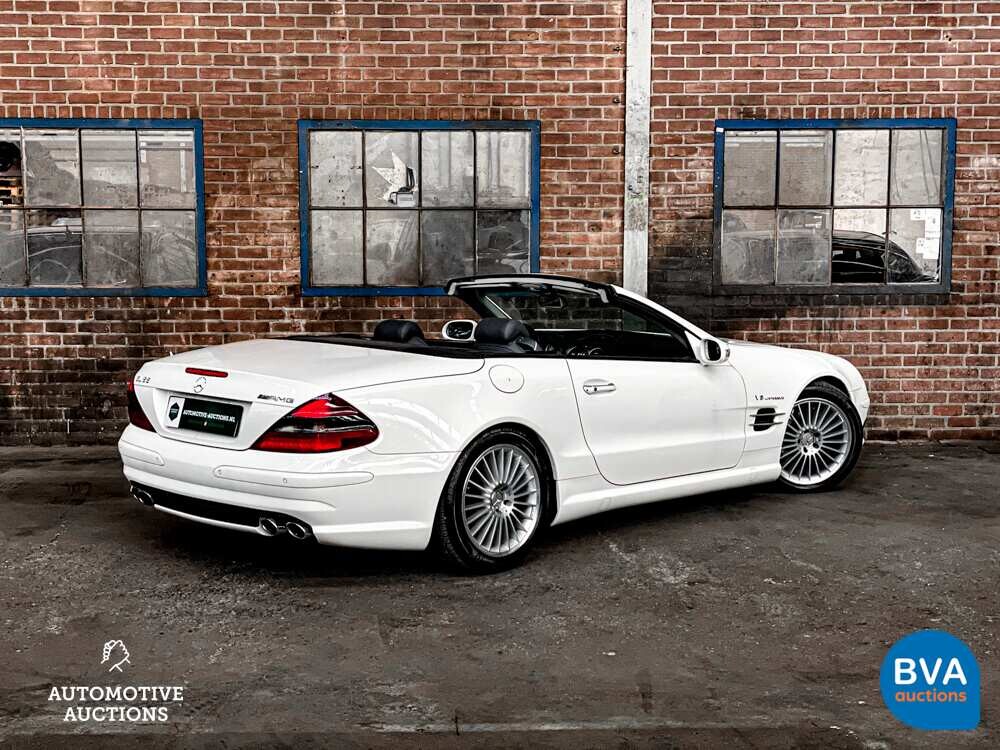 Mercedes Benz SL55 AMG 5.5 V8 476pk 2002 SL-Class Cabriolet -Youngtimer-.