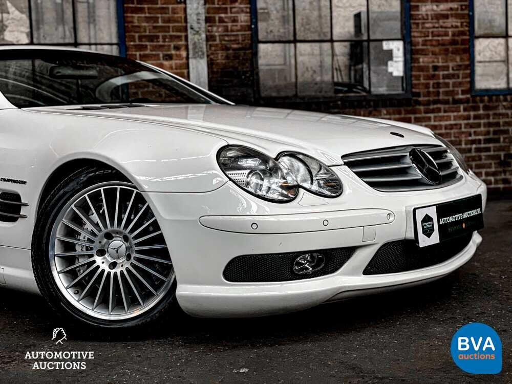 Mercedes Benz SL55 AMG 5.5 V8 476pk 2002 SL-Class Cabriolet -Youngtimer-.