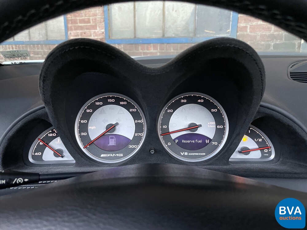Mercedes Benz SL55 AMG 5.5 V8 476pk 2002 SL-Class Cabriolet -Youngtimer-.