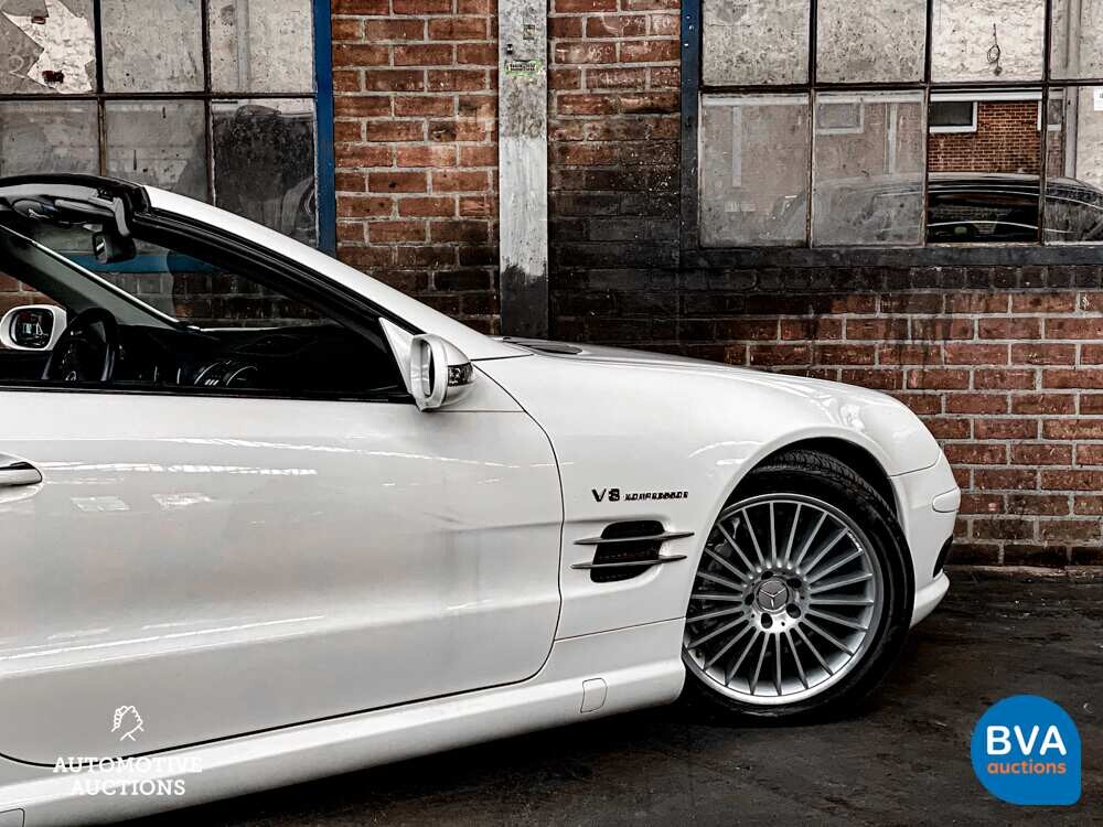 Mercedes Benz SL55 AMG 5.5 V8 476pk 2002 SL-Class Cabriolet -Youngtimer-.