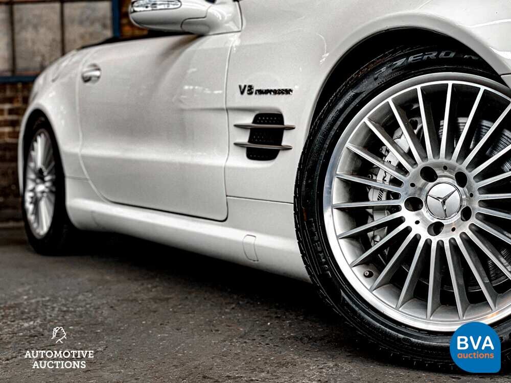 Mercedes Benz SL55 AMG 5.5 V8 476pk 2002 SL-Class Cabriolet -Youngtimer-.