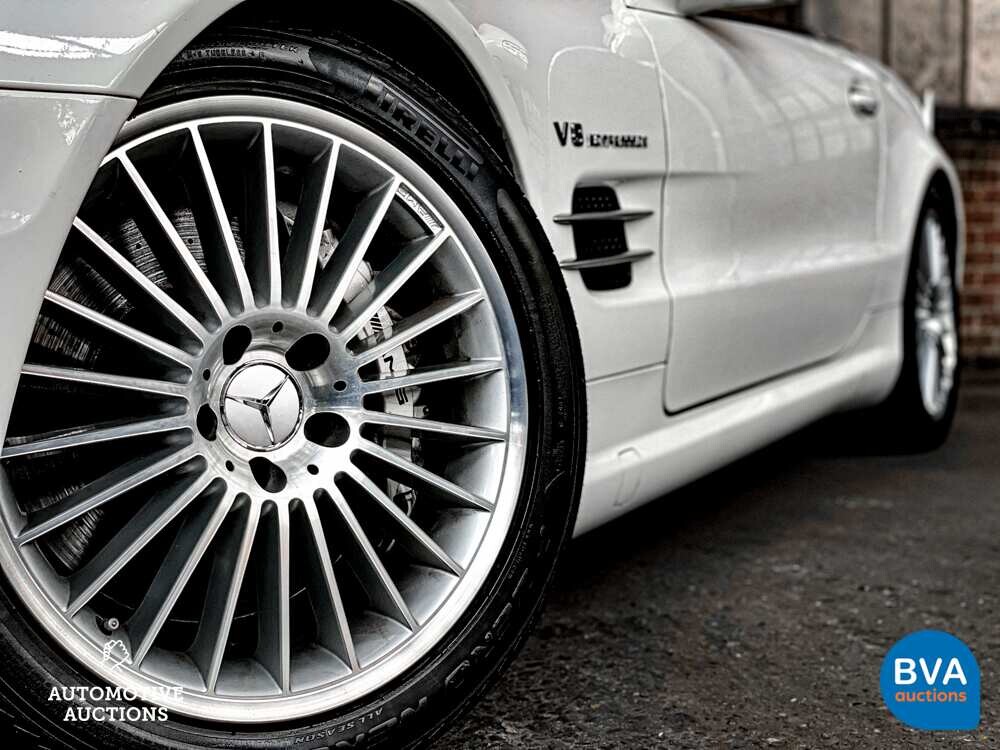 Mercedes Benz SL55 AMG 5.5 V8 476pk 2002 SL-Class Cabriolet -Youngtimer-.