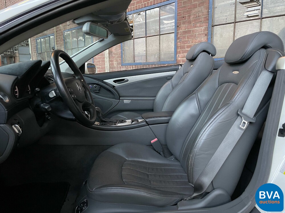Mercedes Benz SL55 AMG 5.5 V8 476pk 2002 SL-Class Cabriolet -Youngtimer-.