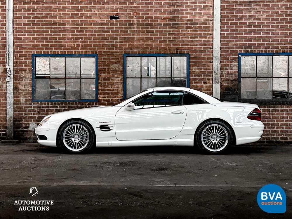 Mercedes Benz SL55 AMG 5.5 V8 476pk 2002 SL-Class Cabriolet -Youngtimer-.