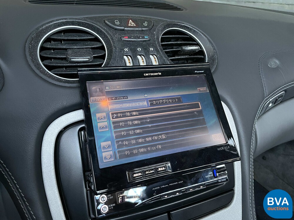 Mercedes Benz SL55 AMG 5.5 V8 476pk 2002 SL-Class Cabriolet -Youngtimer-.