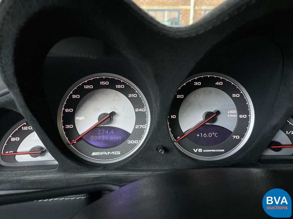 Mercedes Benz SL55 AMG 5.5 V8 476pk 2002 SL-Class Cabriolet -Youngtimer-.