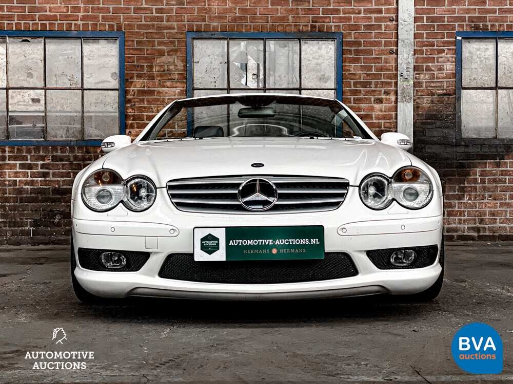 Mercedes Benz SL55 AMG 5.5 V8 476pk 2002 SL-Class Cabriolet -Youngtimer-.