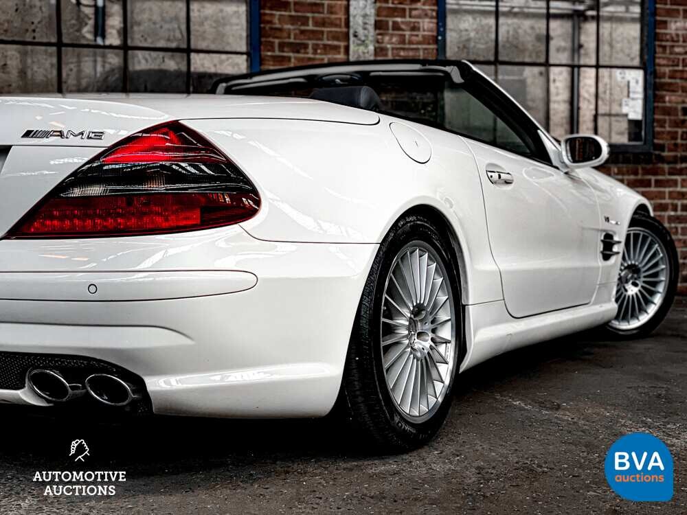 Mercedes Benz SL55 AMG 5.5 V8 476pk 2002 SL-Class Cabriolet -Youngtimer-.