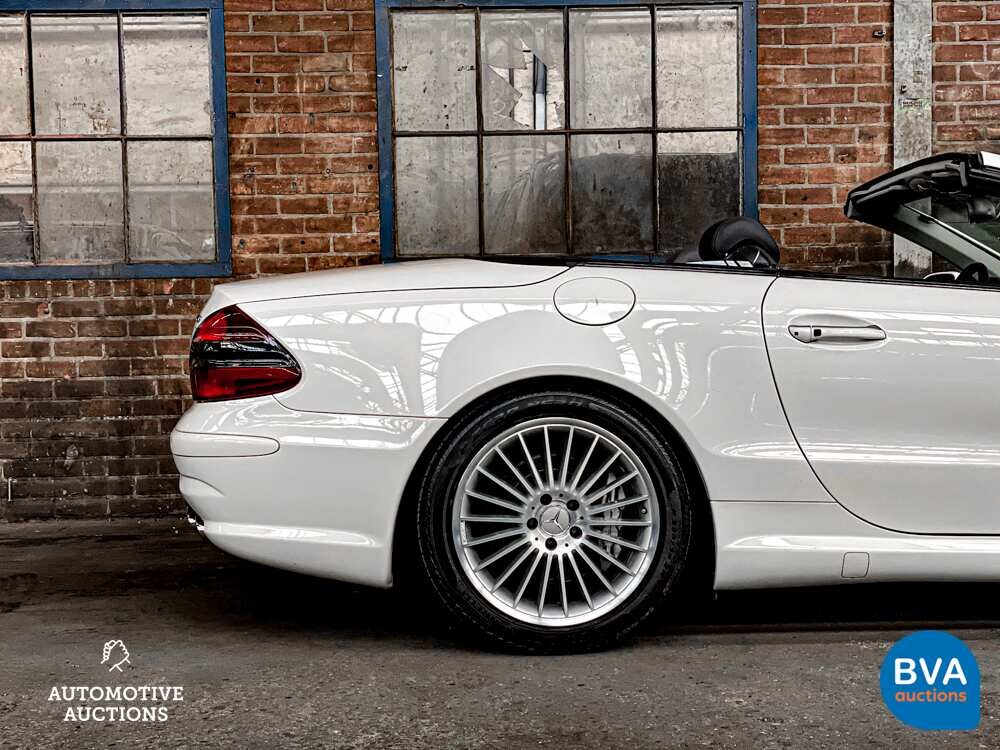 Mercedes Benz SL55 AMG 5.5 V8 476pk 2002 SL-Class Cabriolet -Youngtimer-.