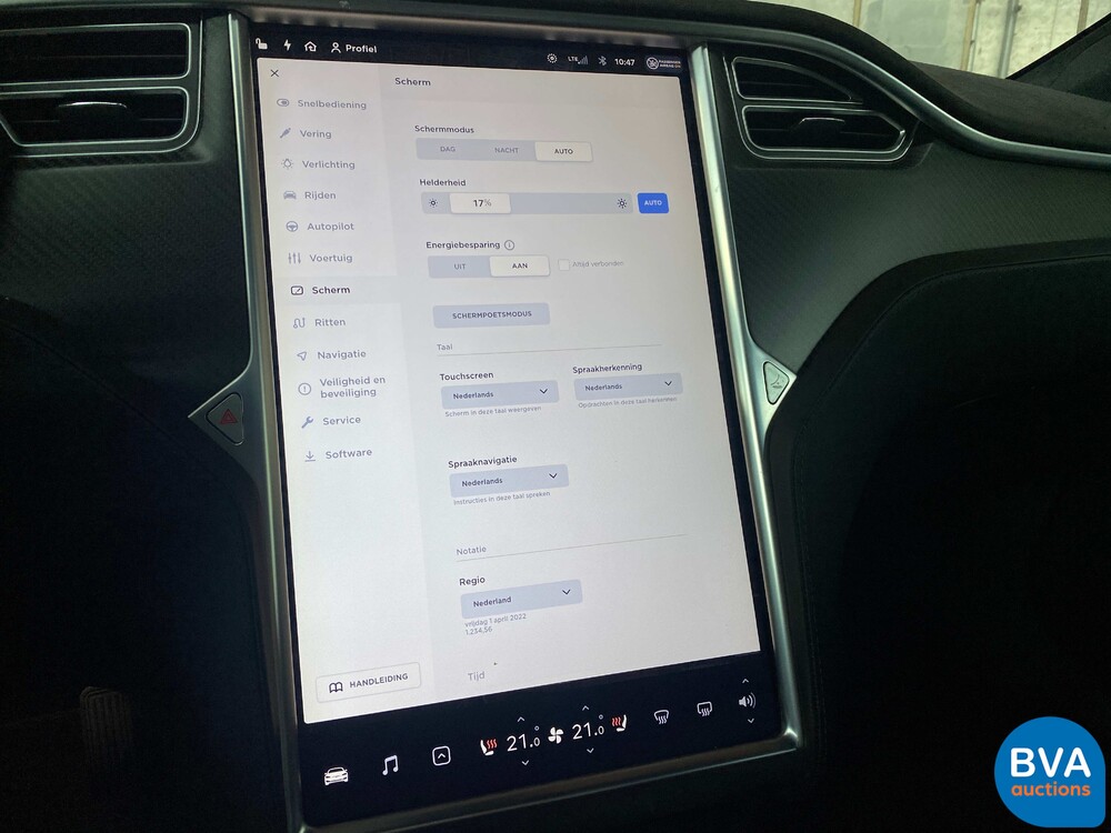 Tesla Model S 90D Base FACELIFT 422PS 2017 -Org. NL-, PP-258-R.