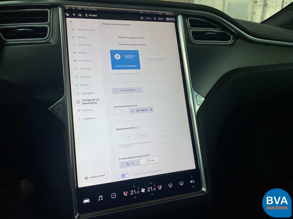 Tesla Model S 90D Base FACELIFT 422PS 2017 -Org. NL-, PP-258-R.