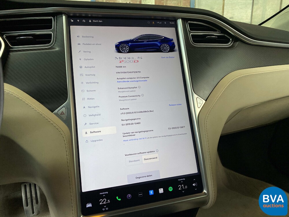 Tesla Model S FACELIFT 100D PERFORMANCE Ludicrous 612pk 2018, ZB-201-J.