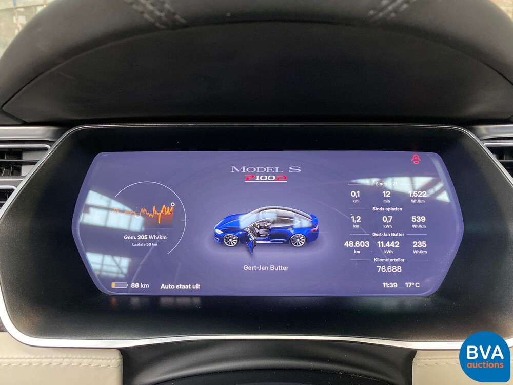 Tesla Model S FACELIFT 100D PERFORMANCE Ludicrous 612pk 2018, ZB-201-J.