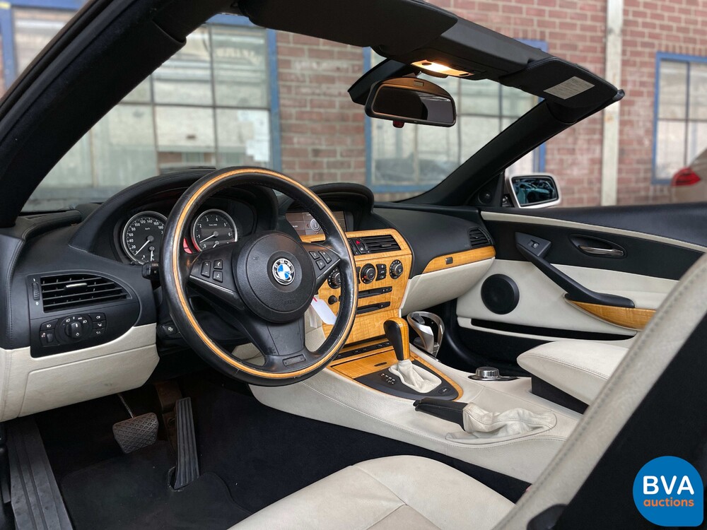 BMW 650i High Executive E64 4.8 367pk 2006 Cabriolet 6-series -Youngtimer-.