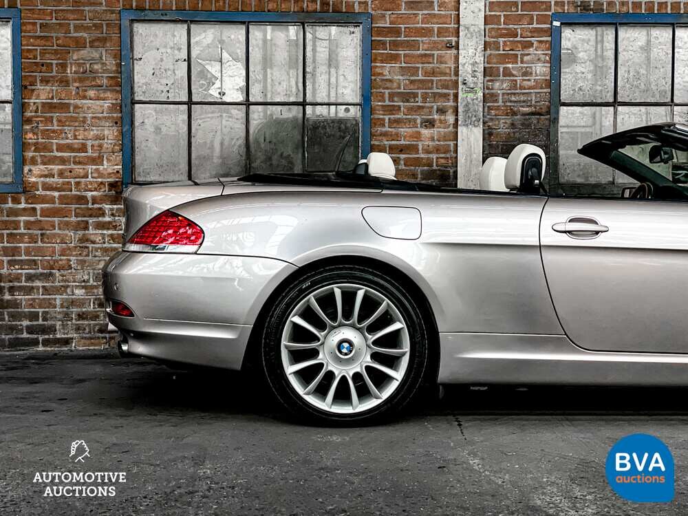 BMW 650i High Executive E64 4.8 367pk 2006 Cabriolet 6-series -Youngtimer-.