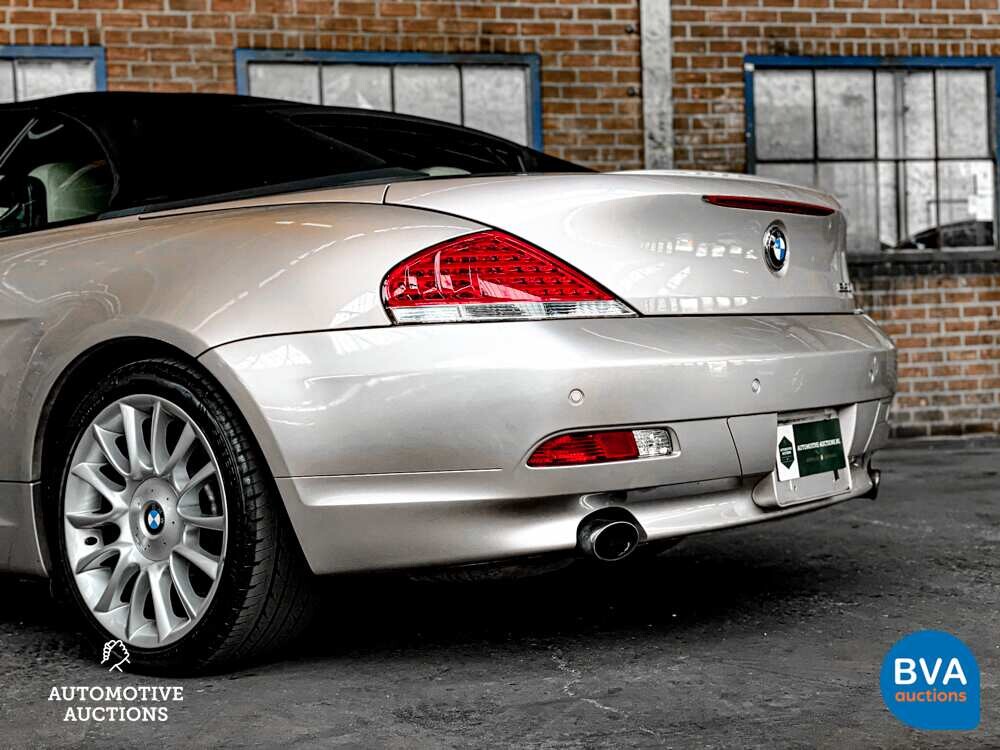 BMW 650i High Executive E64 4.8 367pk 2006 Cabriolet 6-series -Youngtimer-.