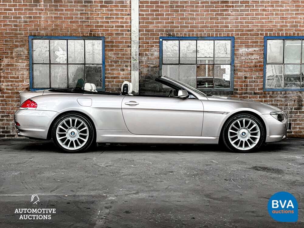 BMW 650i High Executive E64 4.8 367pk 2006 Cabriolet 6-series -Youngtimer-.
