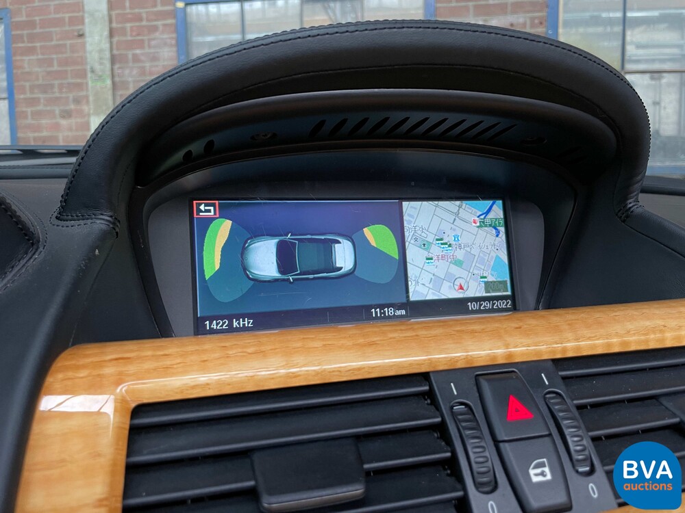 BMW 650i High Executive E64 4.8 367pk 2006 Cabriolet 6-series -Youngtimer-.