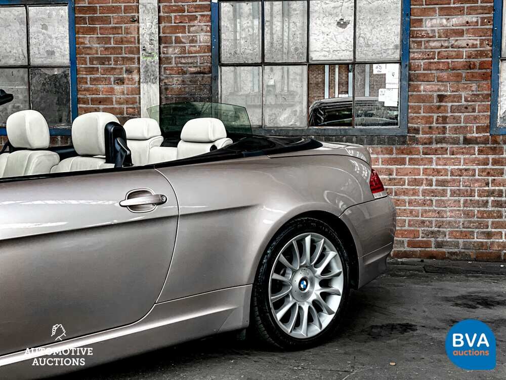 BMW 650i High Executive E64 4.8 367pk 2006 Cabriolet 6-series -Youngtimer-.