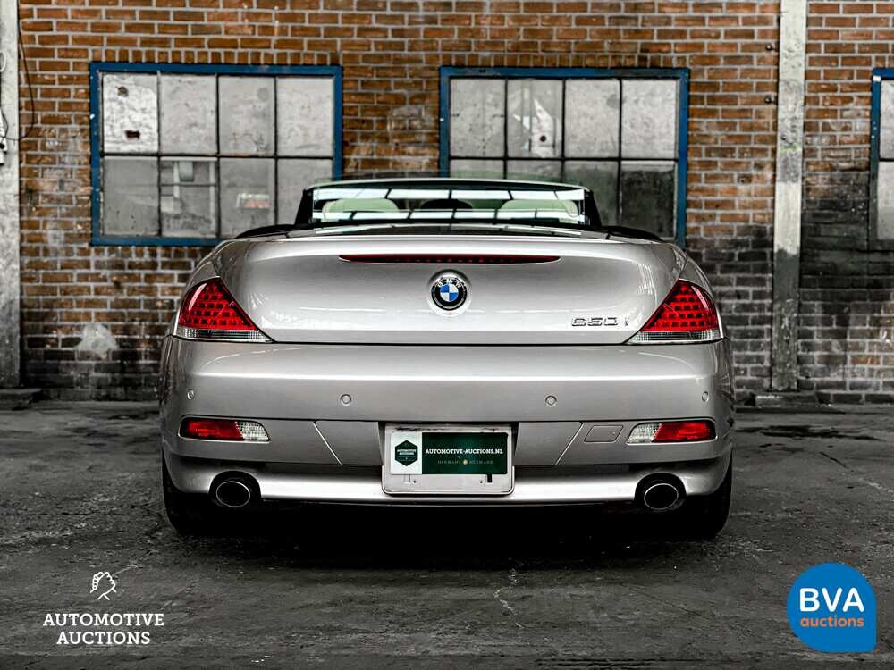 BMW 650i High Executive E64 4.8 367pk 2006 Cabriolet 6-series -Youngtimer-.