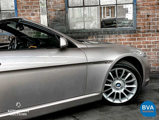 BMW 650i High Executive E64 4.8 367pk 2006 Cabriolet 6-series -Youngtimer-.