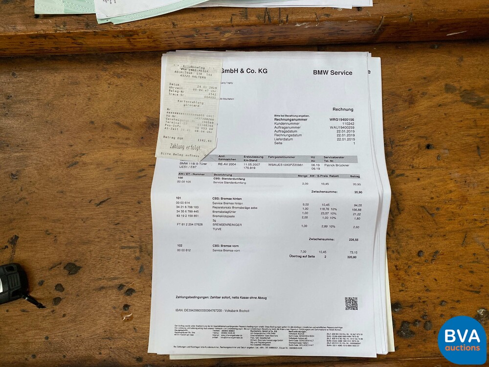 BMW 118i M Sport E87 2.0 143 PS 2007 1er Serie, K-363-RG.