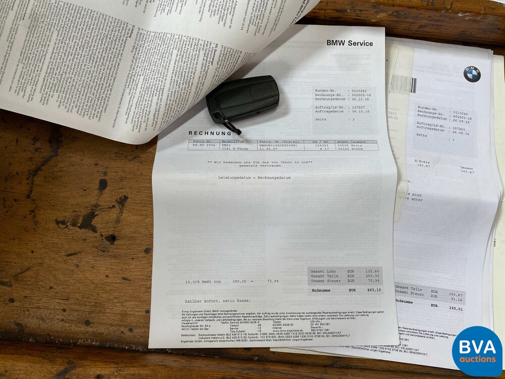 BMW 118i M Sport E87 2.0 143 PS 2007 1er Serie, K-363-RG.