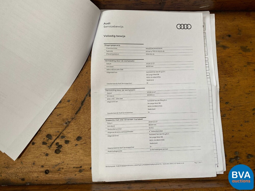 Audi A6 Allroad 3.0 BiTDI QUATTRO 320PS 2016, RX-863-S.