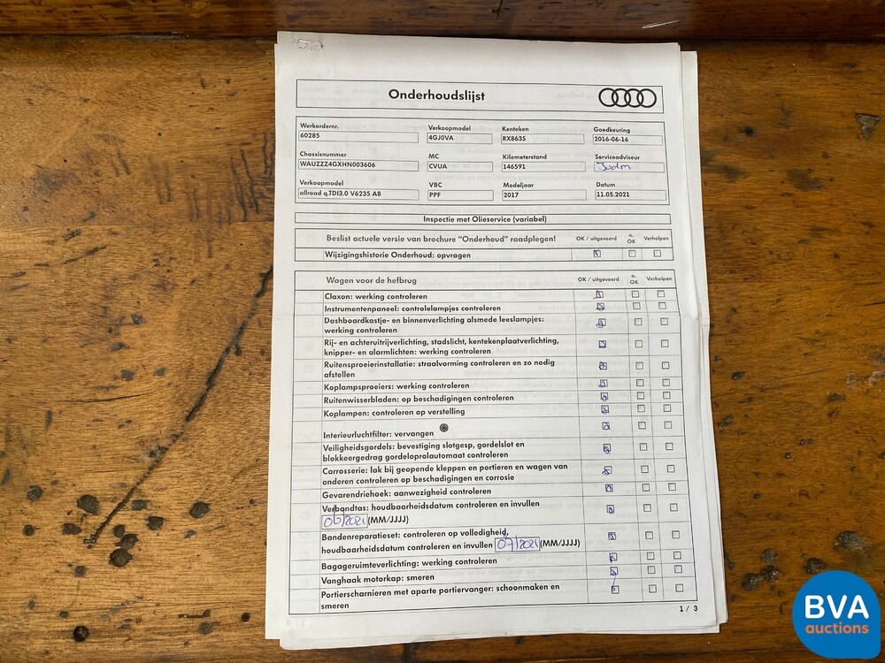 Audi A6 Allroad 3.0 BiTDI QUATTRO 320PS 2016, RX-863-S.