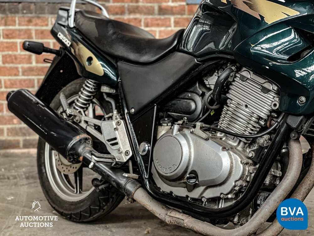 Honda CB500 Motorcycle.