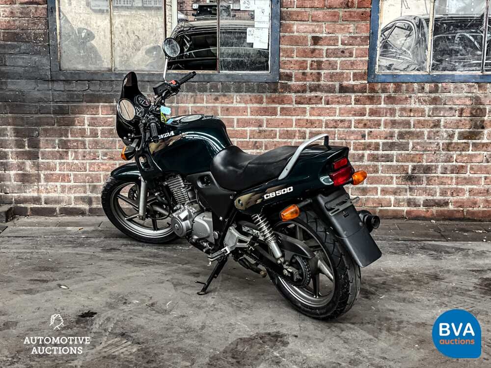 Honda CB500 Motorcycle.