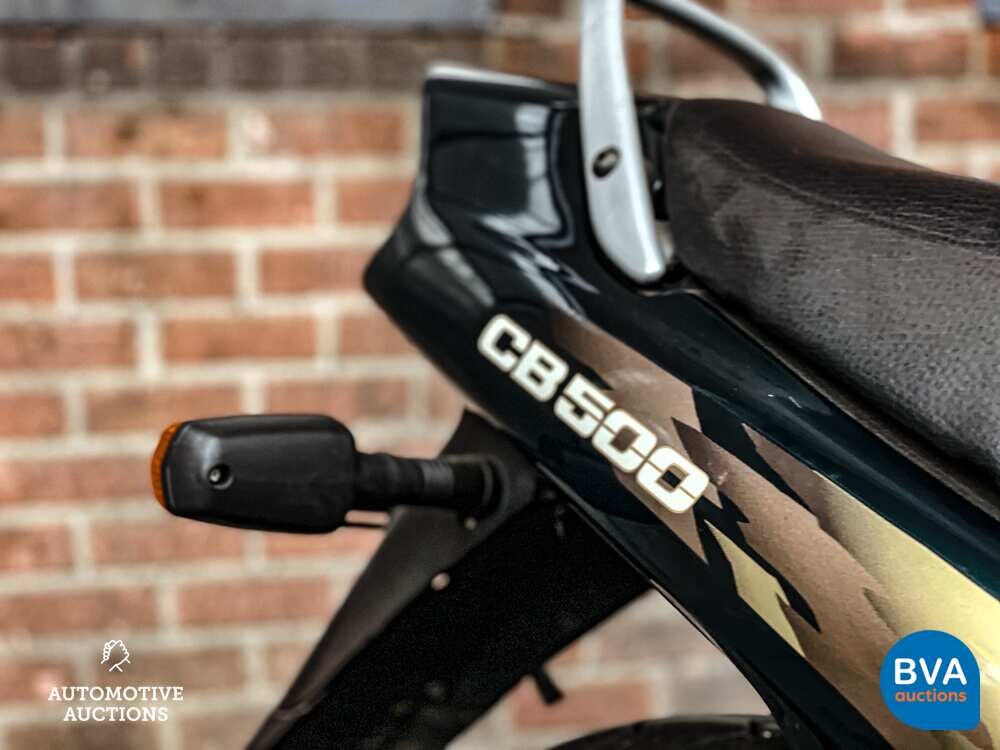 Honda CB500 Motorcycle.